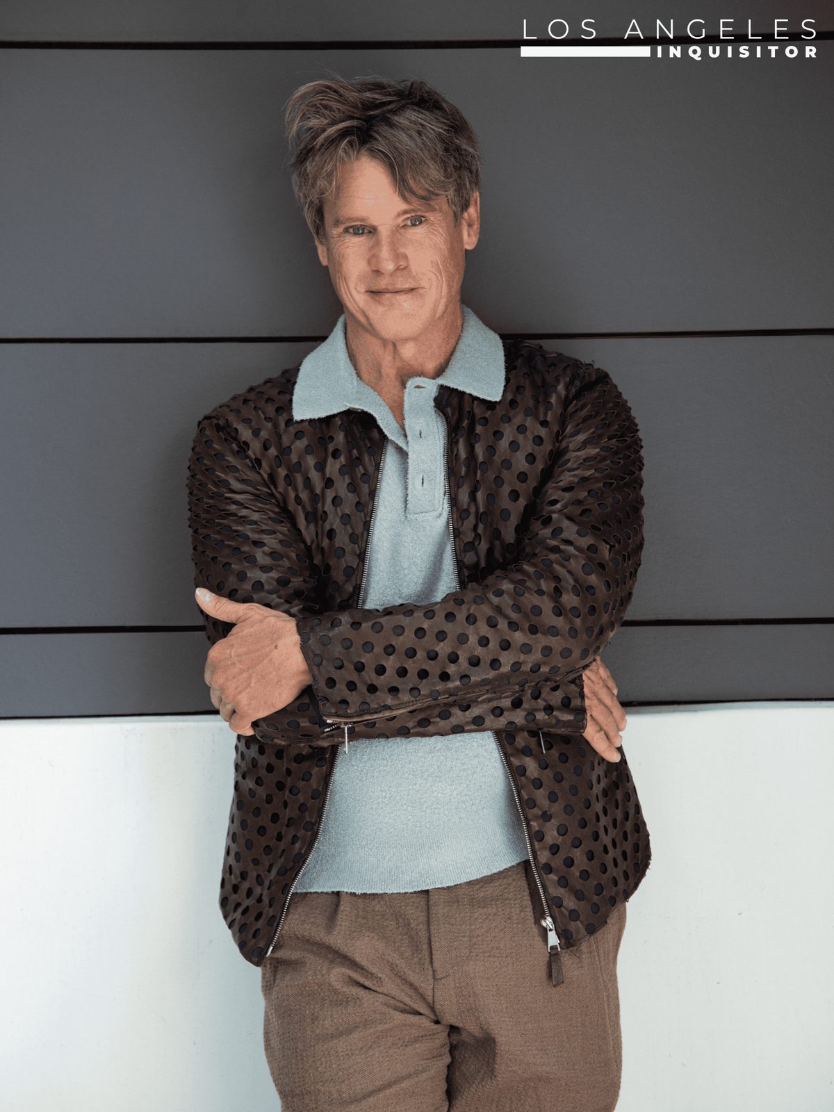 William McNamara on set