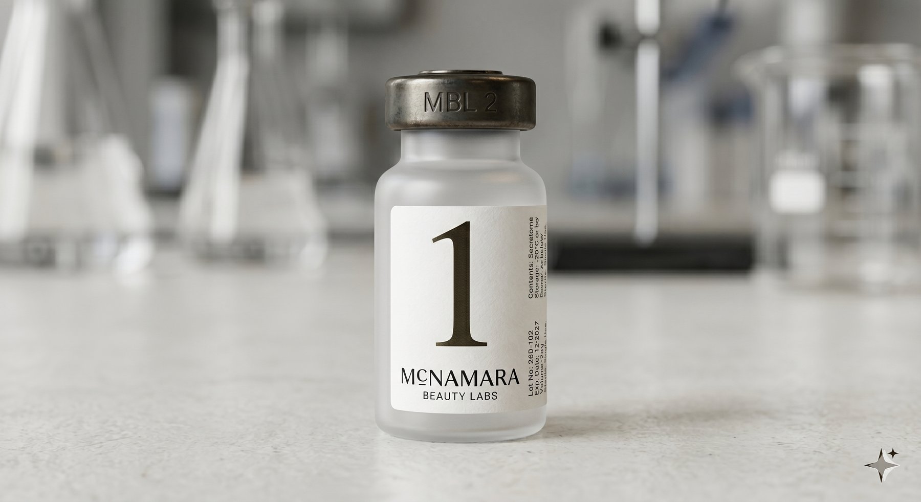 Core vial, McNamara Beauty Lab micronutrient serum
