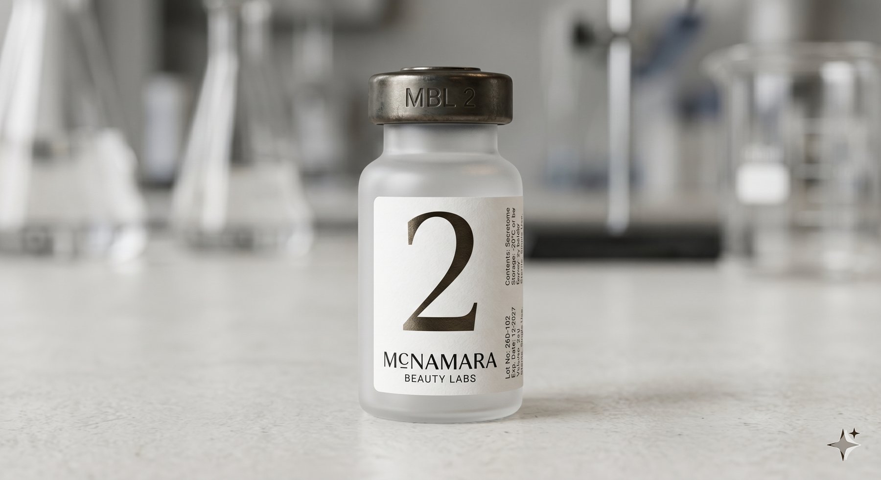 Shield vial, McNamara Beauty Lab recovery serum